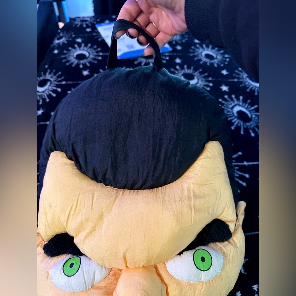 Goosebumps -*Vintage* 1996 Slappy Hanging Plush Head - Picture 7 of 9